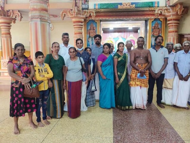 Special prayer in Kandasamy Temple for Elders Day-12.10.2022
